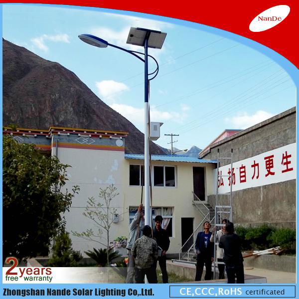 20W outdoor solar power led street light  4