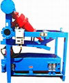 Oil drilling mud solids control mud desander