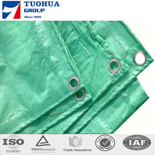 Summit 1.8m x 2.4m Waterproof Camping Cover PE Tarpaulin Groundsheet 8 Eyelets 5