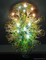 noble glass chandelier and crystal glass chandelier and Exquisite Hand-blown Art 3