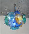 Modern blow glass art chandeliers