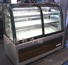 新品促銷  HD-1.2A1F雙彎蛋糕櫃 安德利冷櫃