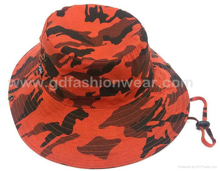 Factory Wholesale Wide Brim Bucket Hat 2