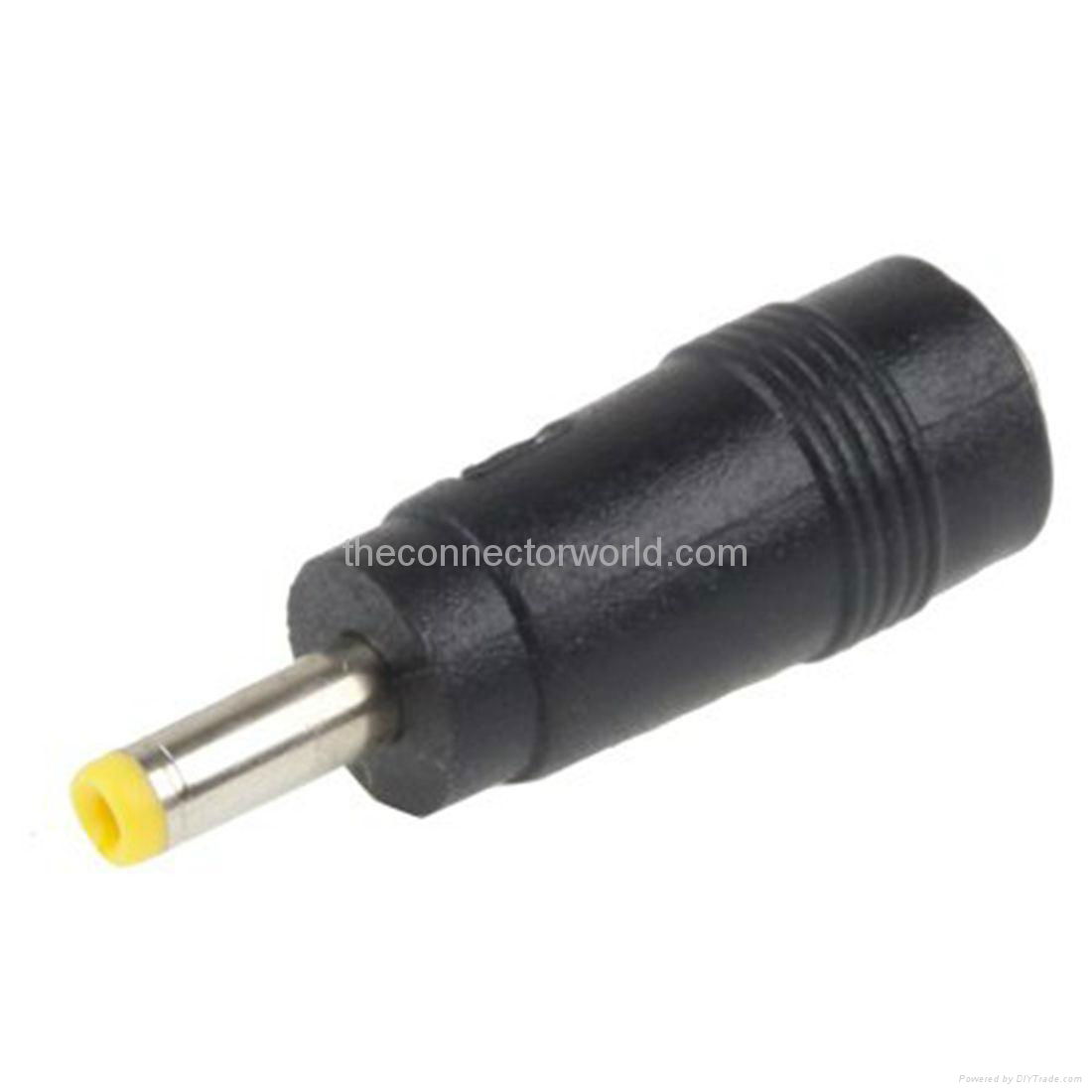 CFTW 4.0 x 1.7mm DC Male to 5.5 x 2.1mm DC Female Power Plug 
