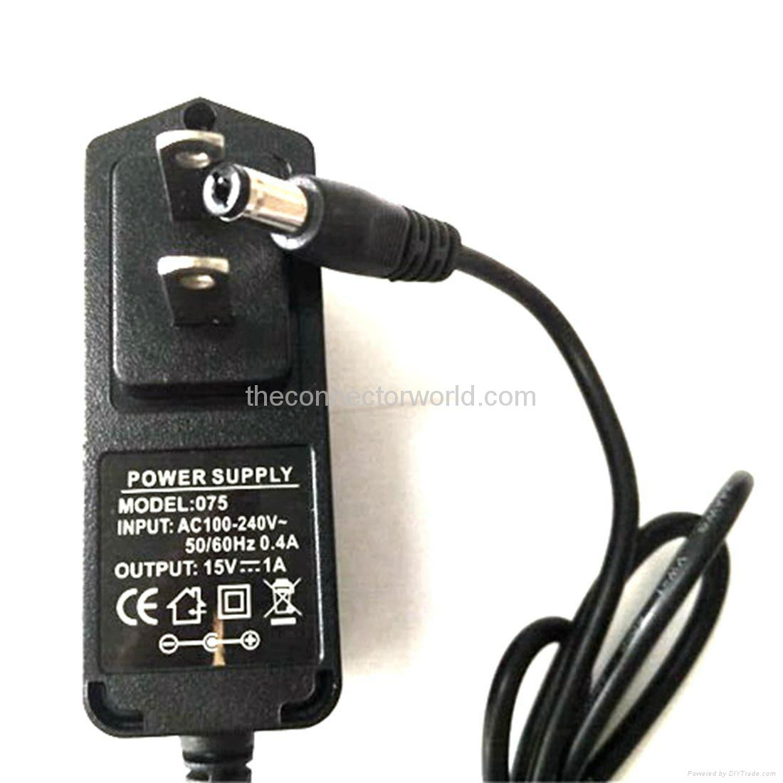 CFTW AC 100-240 V Input 12V DC Output Wall Power Adapter – 5.5mm x 2.1mm plug  5