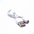 CFTW USB 2.0 A Male Plug to DC Power Jack Female 3.5mm x1.1mm Cord Cable 30CM