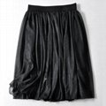    Black skirt in summer