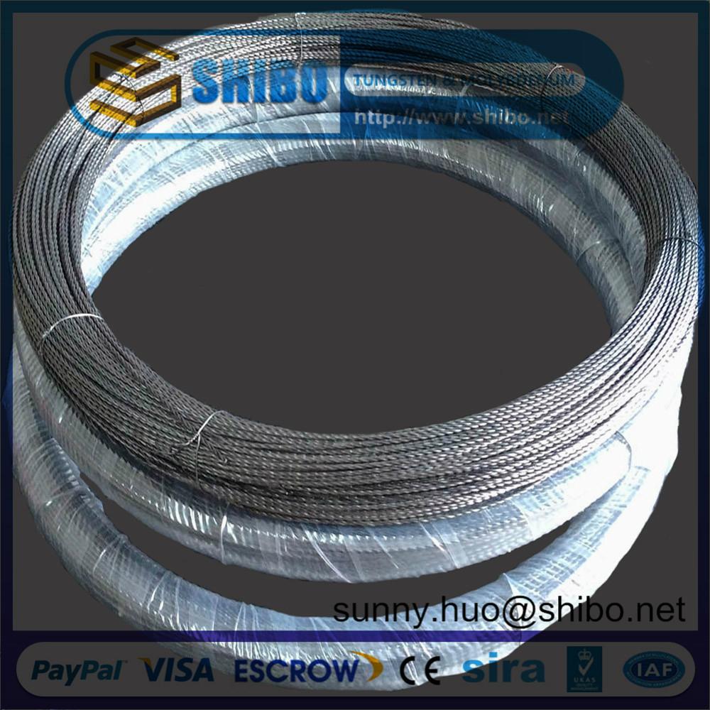 Twisted Tungsten Filament used in vacuum coating SHIBOW wire SHIBO