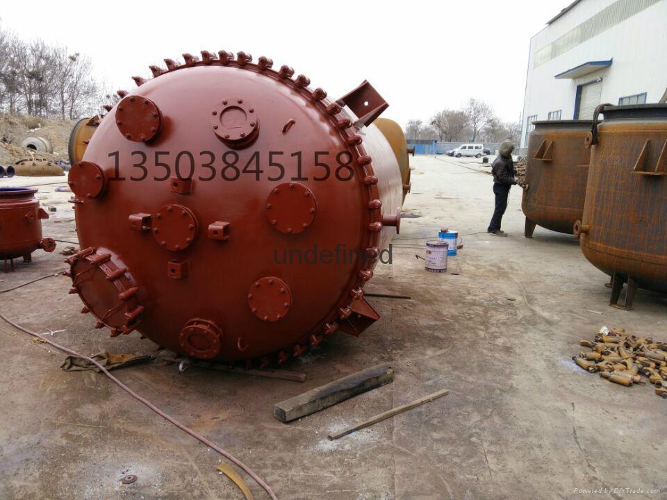 鄭州永信搪瓷廠現貨供應K-6300L搪瓷反應釜 5