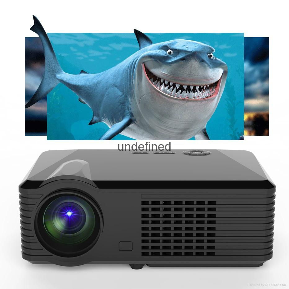 PRS200,simplebeamer led ,2500 lumens up to 1080P pocket Projector 4