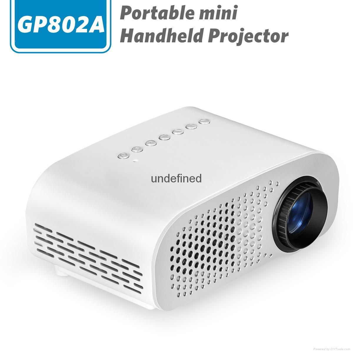GP802A, simplebeamer double HDMI with TV tuner  mini led projector 3