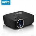  simplebeamer GP70 Portable 1200 lumens support 1080P  led projector  1