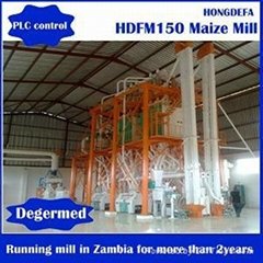 Corn maize flour milling machine with big or small scale