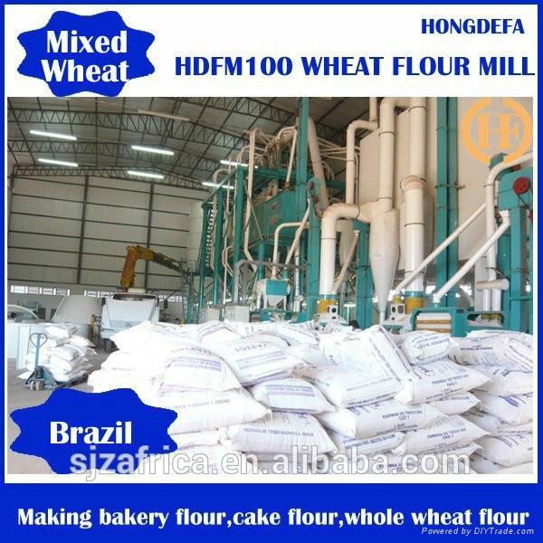 Wheat Flour Grinding Milling Complete Machine 100 ton per day 5
