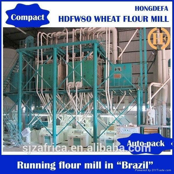 wheat mill wheat flour milling machine 50t/24h for Africa Market 4