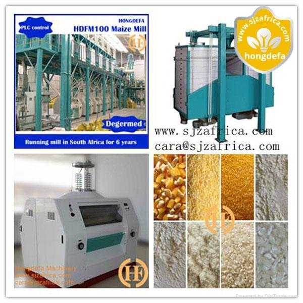 corn maize milling machine maize mill plant with suitable price