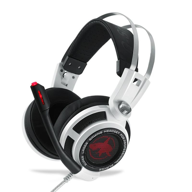 G-shark S3 USB Gaming Headsets Surround Over-ear Earphone Headband Headphone wit