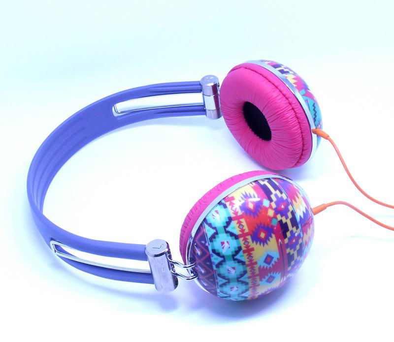 Factory Colorful Headphone Baby Earphone High Quality HiFi Children Headset 