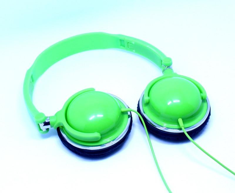Factory Sales Kids Headphones Over-head HiFi Stereo Earphone Colorful Headset  3