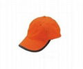 Men high vis reflective safety hat