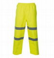 Men high vis waterproof reflective safety pants