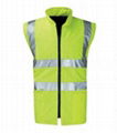 Men high vis reflective safety vest
