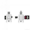 iReader 3 in 1 i-Flash Drive USB Micro SD SDHC TF Card Reader Writer for iPhone 