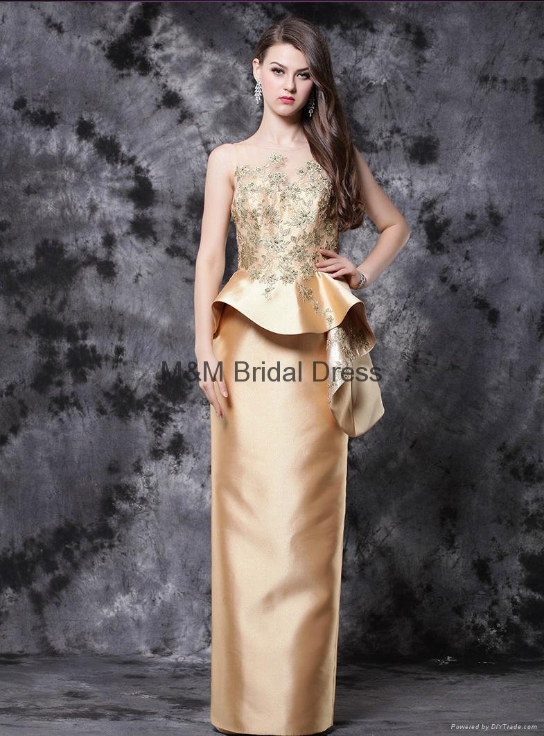 Elegant Golden Dresses