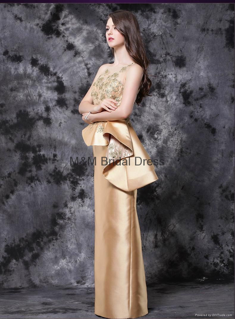 Elegant Golden Dresses 3