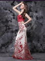 Pronovias Lace Appliques Glamorous Tulle Mermaid Evening Dresses 3