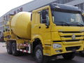 8CBM HOWO Concrete Mixer Trucks 6x4