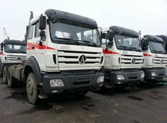 North Benz NG80 Tractor Truck 380HP Beiben Tractor Head