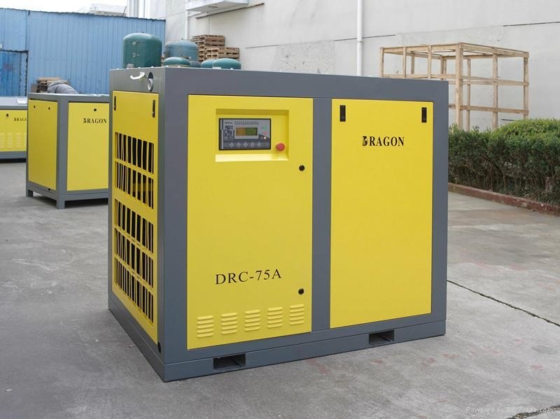 widely used Dragon screw air compressor with CE certification