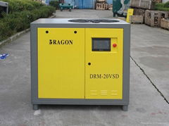 Shanghai Dragon screw air compressor 37kw/50hp