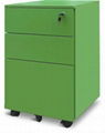 Metal movable steel drawer cabinet