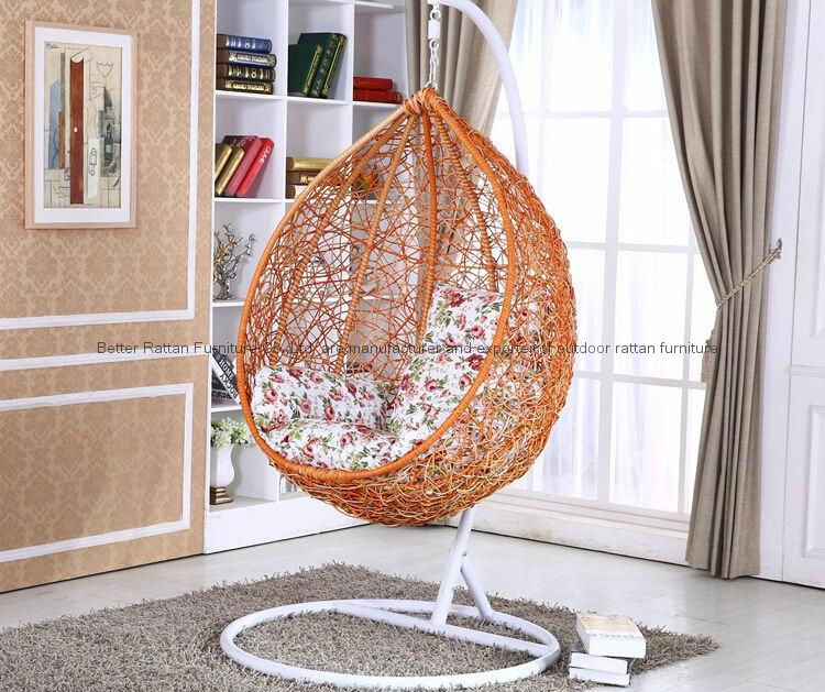 PE Rattan Hanging Chair 2