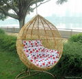 PE rattan hanging chair 2