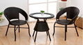 PE rattan chair set