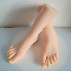 Top Hot Soft Silicone Fake Feet Artificial Feet