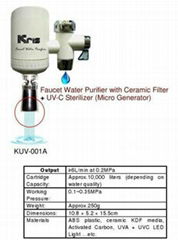 Faucet Water Purifier with Ceramic