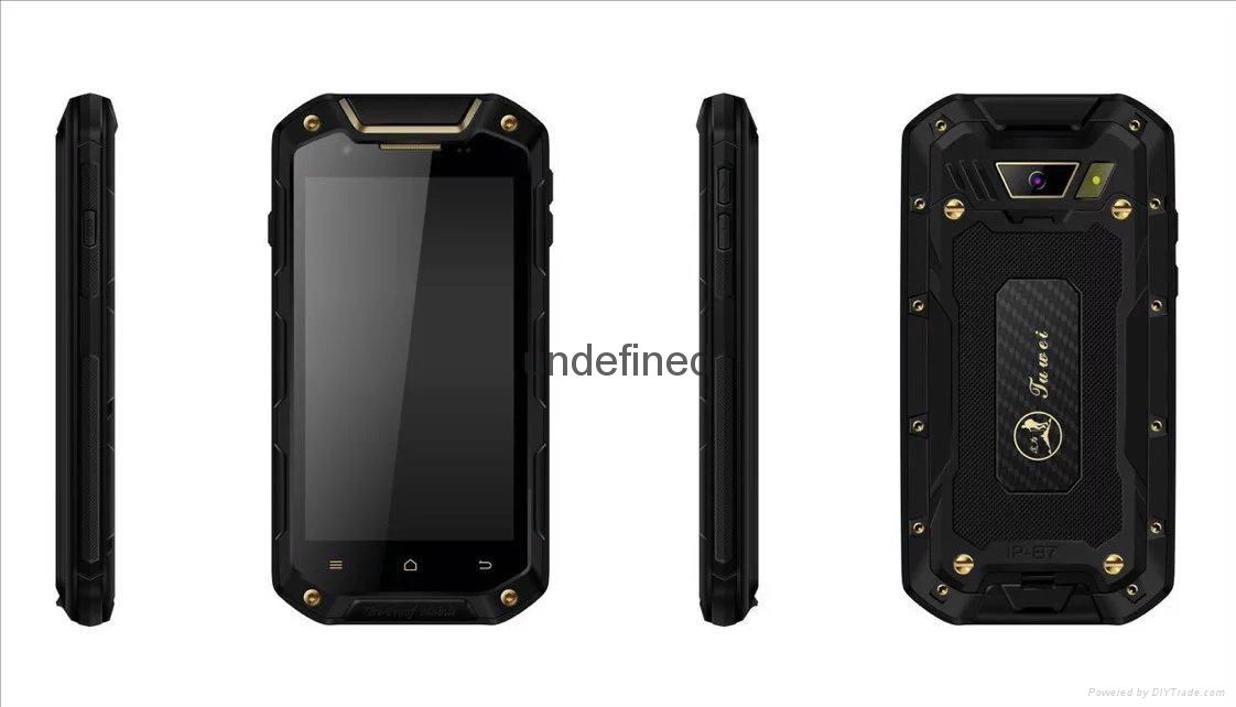 IP 67 2G/3G/4G Water Proof Android Smart Phone V12