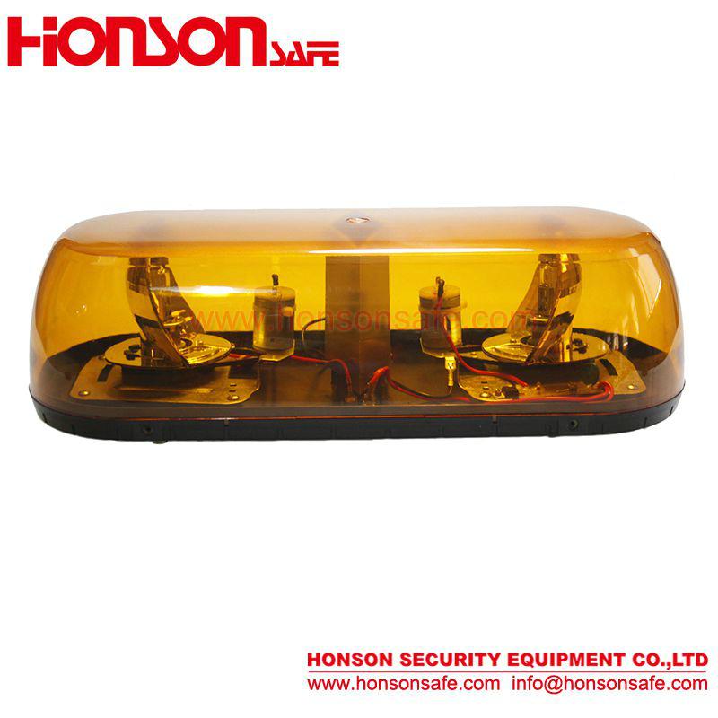 Rotating halogen emergency warning Mini Lightbar HSM205 HONSON
