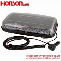 1W LED PC Dome and Alumimun Base High Power LED Warning mini-lightbar HSM-425