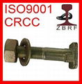 T Bolt with Nut for railroad