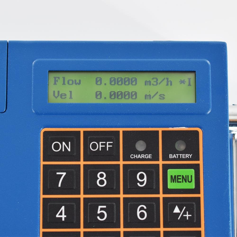 Portable Ultrasonic flow meter TUF-2000P-TM-1 built-in printer digital Flowmeter 4