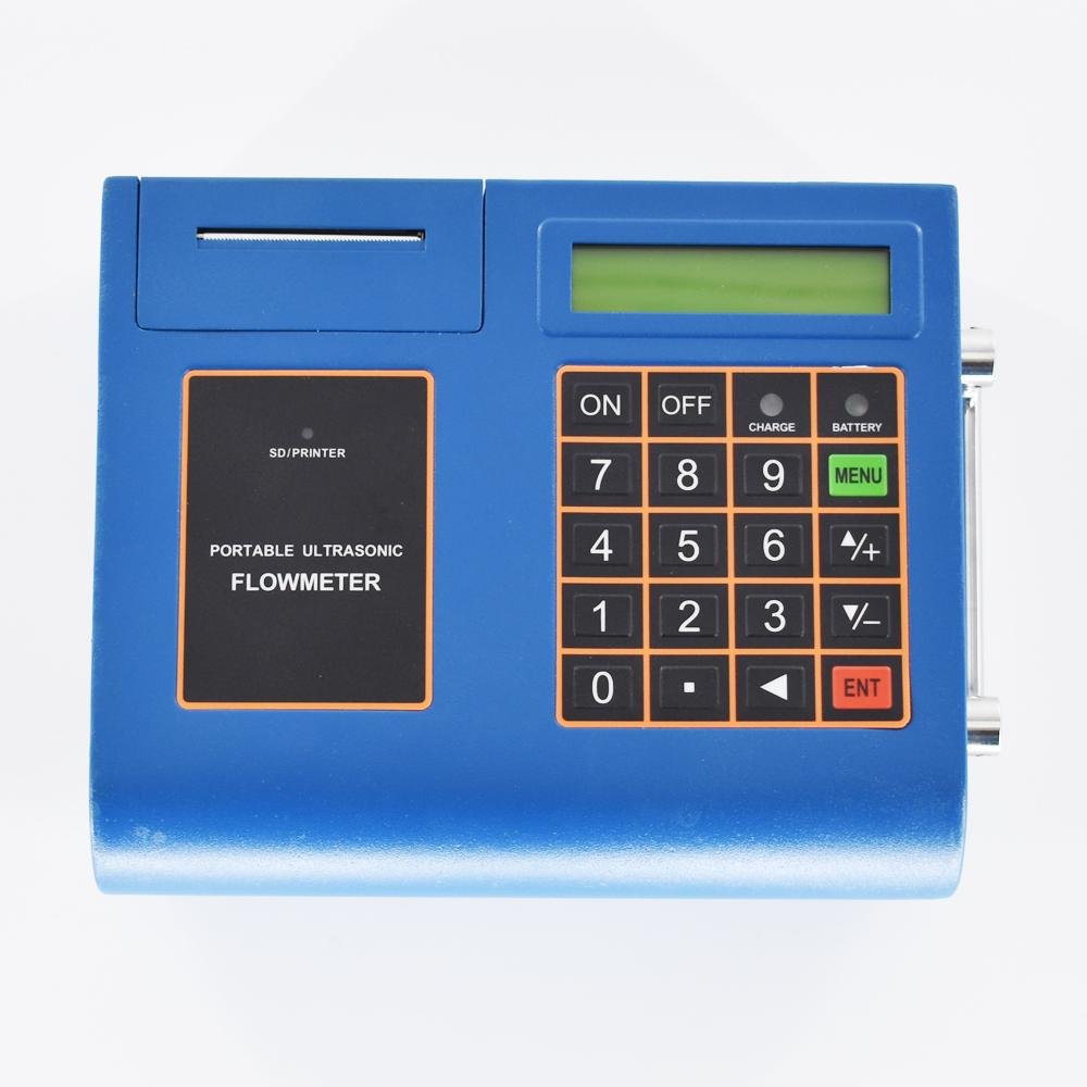 Portable Ultrasonic flow meter TUF-2000P-TM-1 built-in printer digital Flowmeter 3