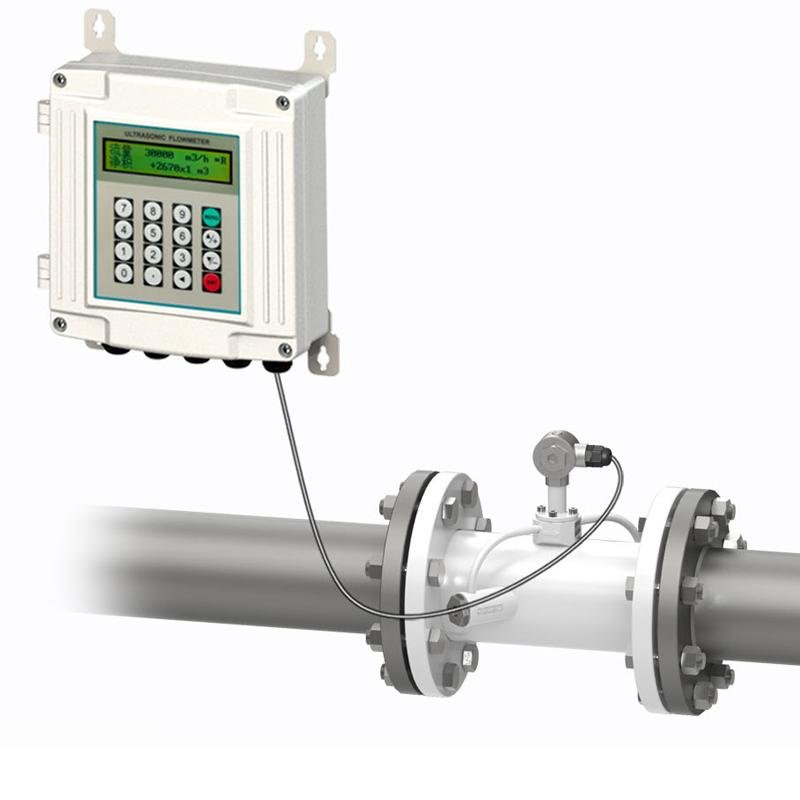 Ultrasonic Flow Meter Split type Pipe Transducers Flange Connection TUF-2000SW