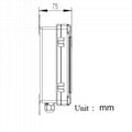 Ultrasonic Flow Meter Split type Pipe Transducers Flange Connection TUF-2000SW