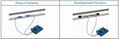 Portable bracket mounting ultrasonic flowmeter DN50-700mm HM EB-1 TUF-2000P