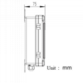 Wall-mounted Ultrasonic Flowmeter TUF-2000SW DN80-6000mm Insertion Transducer 7